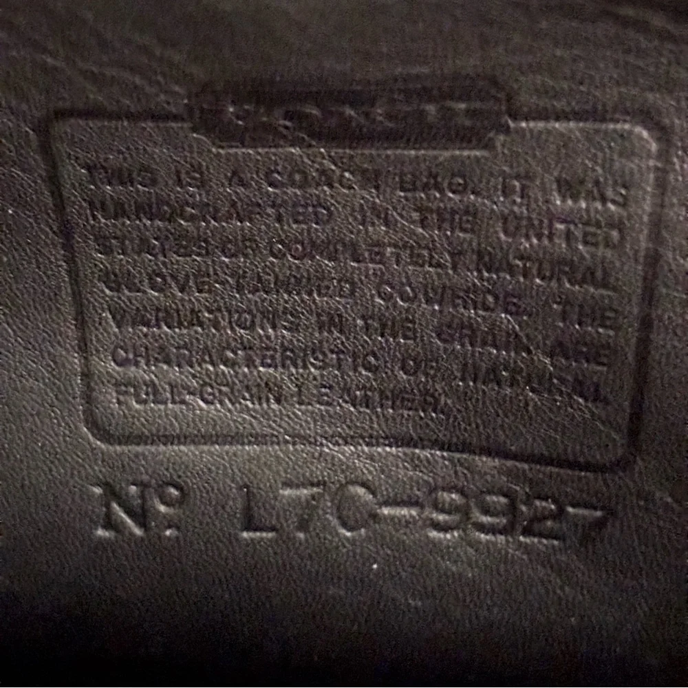 Coach Vintage Black 1997 Willis Bag